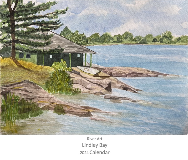 River Art - Lindley Bay Association 2024 Calendar